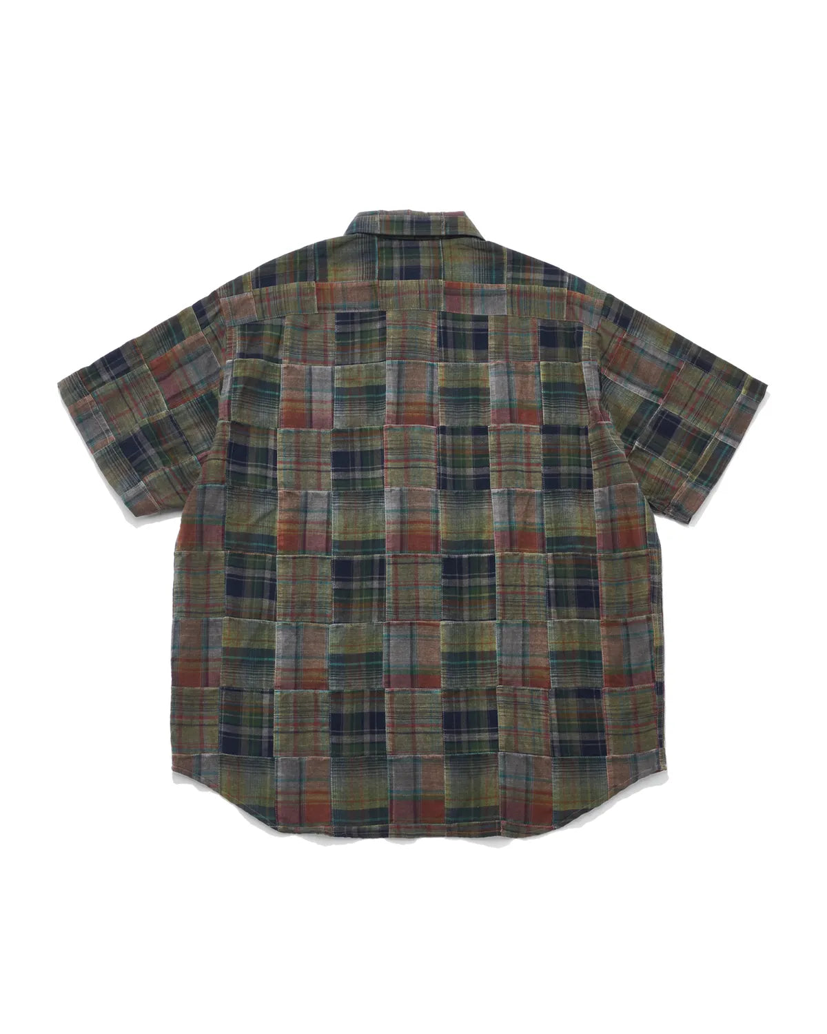 SEQUEL / PATCHWORK SHORT SLEEVE SHIRT (SQ-26SS-SH-04)