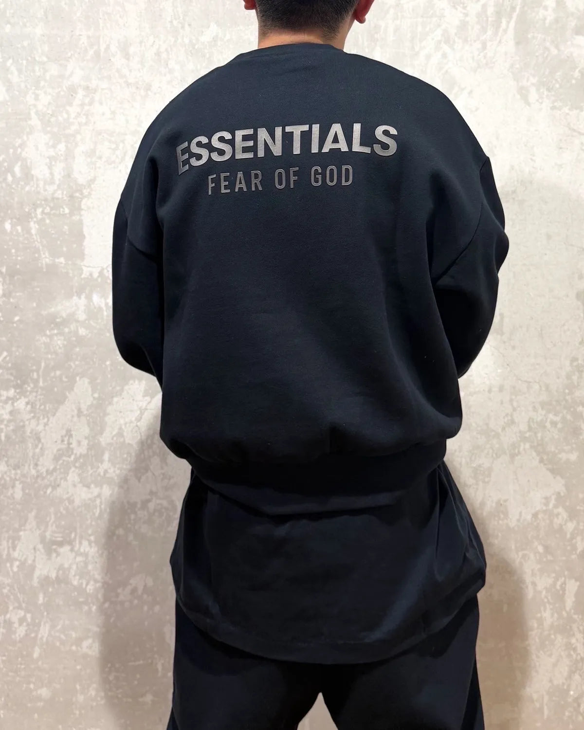 ESSENTIALS / CLASSIC FIT FLEECE CREWNECK (192SP252040F)