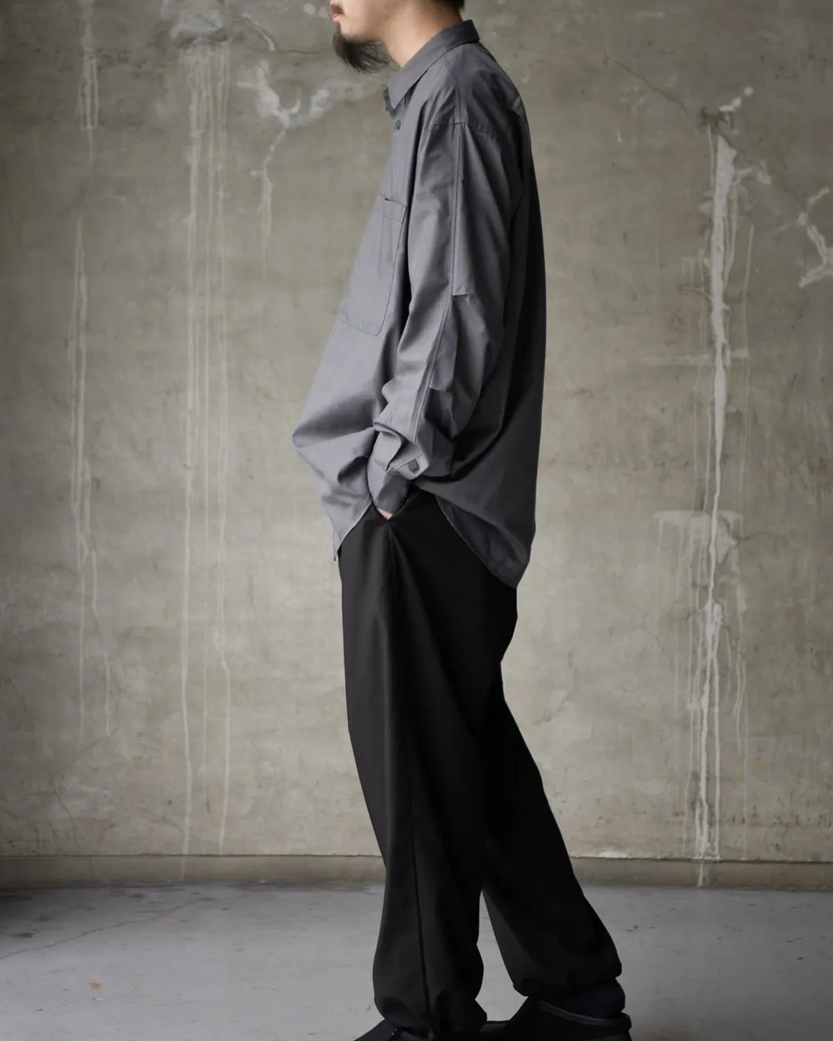 DAIWA PIER39 / TECH REGULAR COLLAR SHIRT L/S GLEN CHECK (BE-82025W)