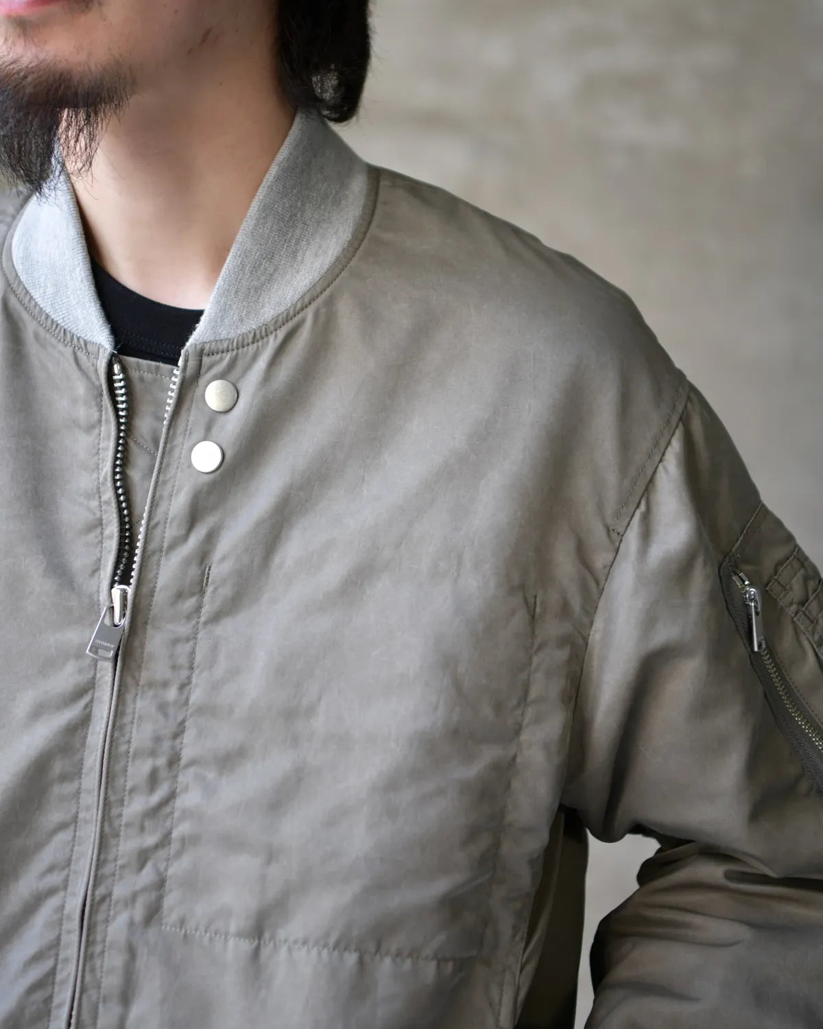 NONNATIVE / TROOPER BLOUSON NYLON TWILL PIGMENT DYE WITH WINDSTOPPER® (NN-J4810)