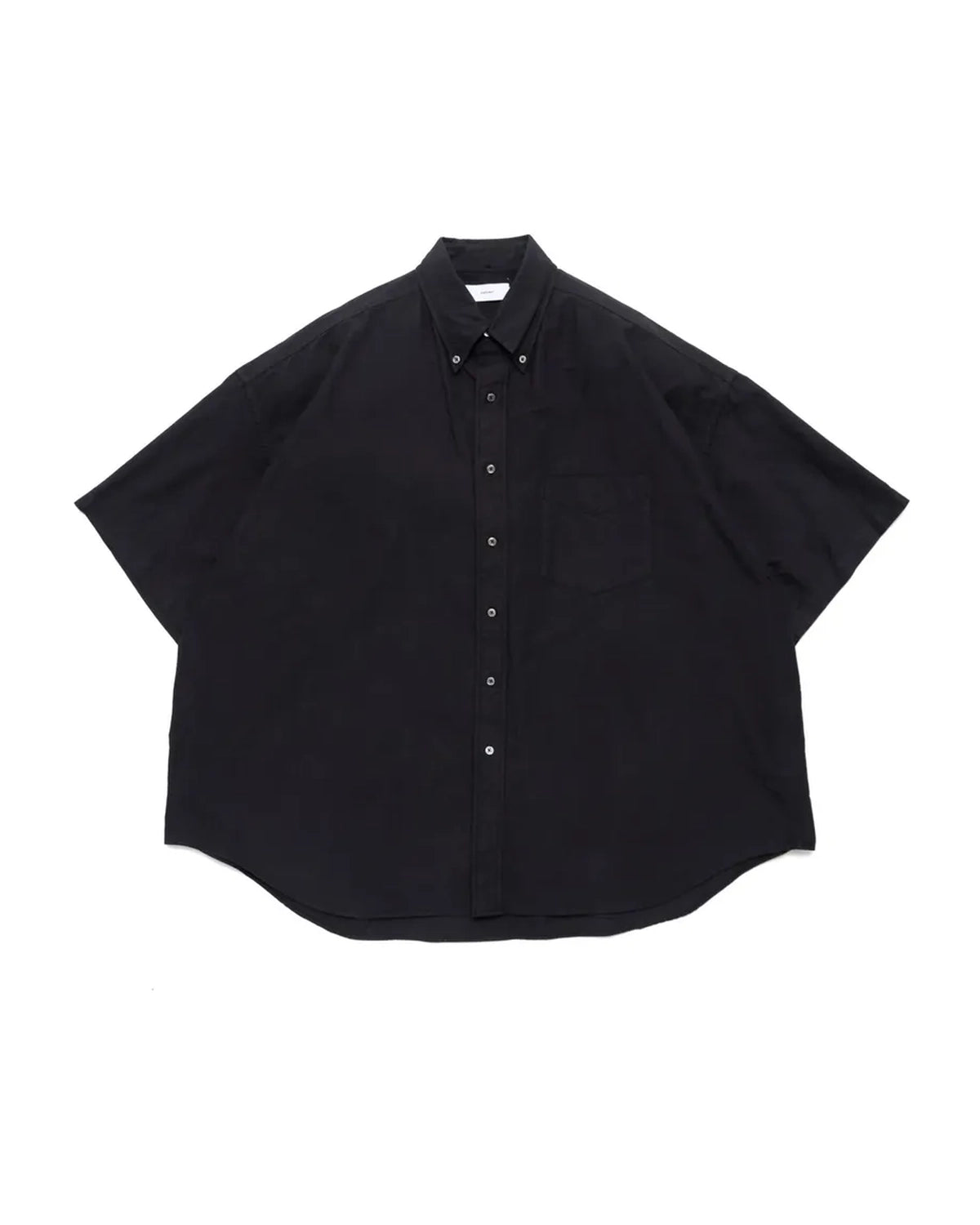 Graphpaper の Oxford S/S Oversized B.D Shirt (GM251-50023B)