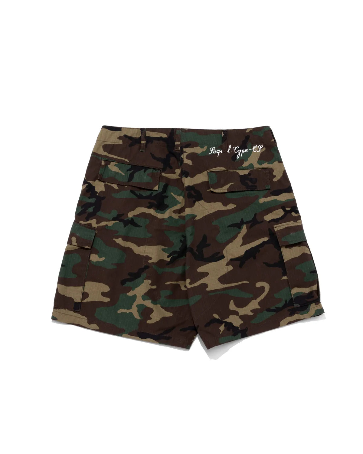 SEQUEL / CARGO SHORTS(TYPE-CS) WOODLAND CAMO (SQ-25SS-SP-02)