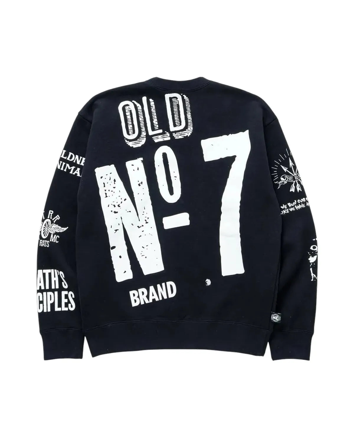 RATS/CHEESE CREW NECK SWEAT