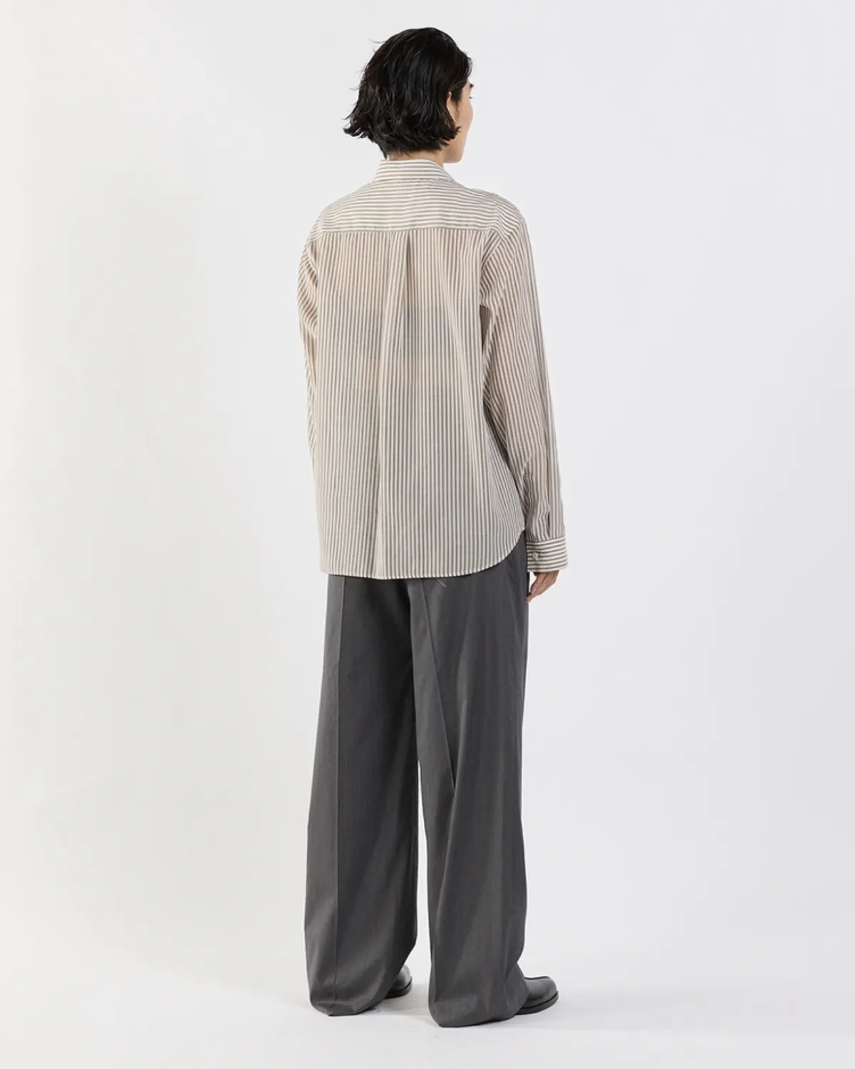 IHNN / Double-Breasted Wide Shirt (ID26S-BL04-1)