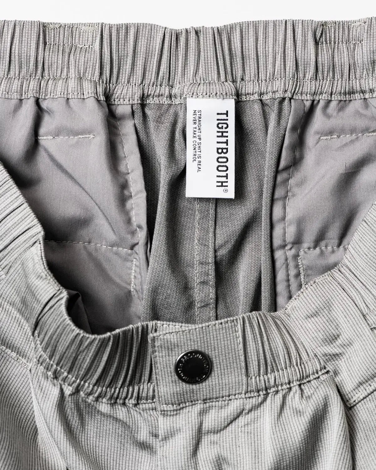 TIGHTBOOTH / STRIPE BAGGY CARGO PANTS (SU26-B06)