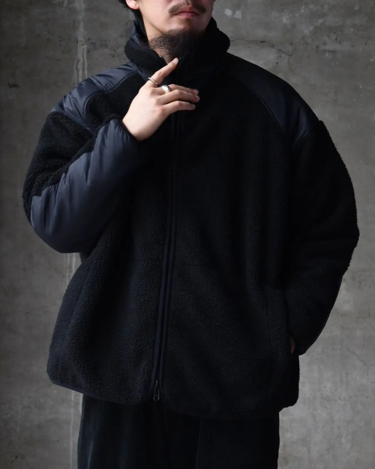 is-ness × TAION / REVERSIBLE FLEECE DOWN JACKET is-ness × TAION (25AW_34_1007AWDOWNJK01)