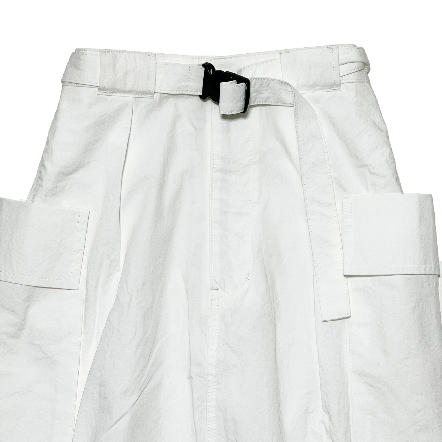 PHEENY / Cotton nylon dump military skirt