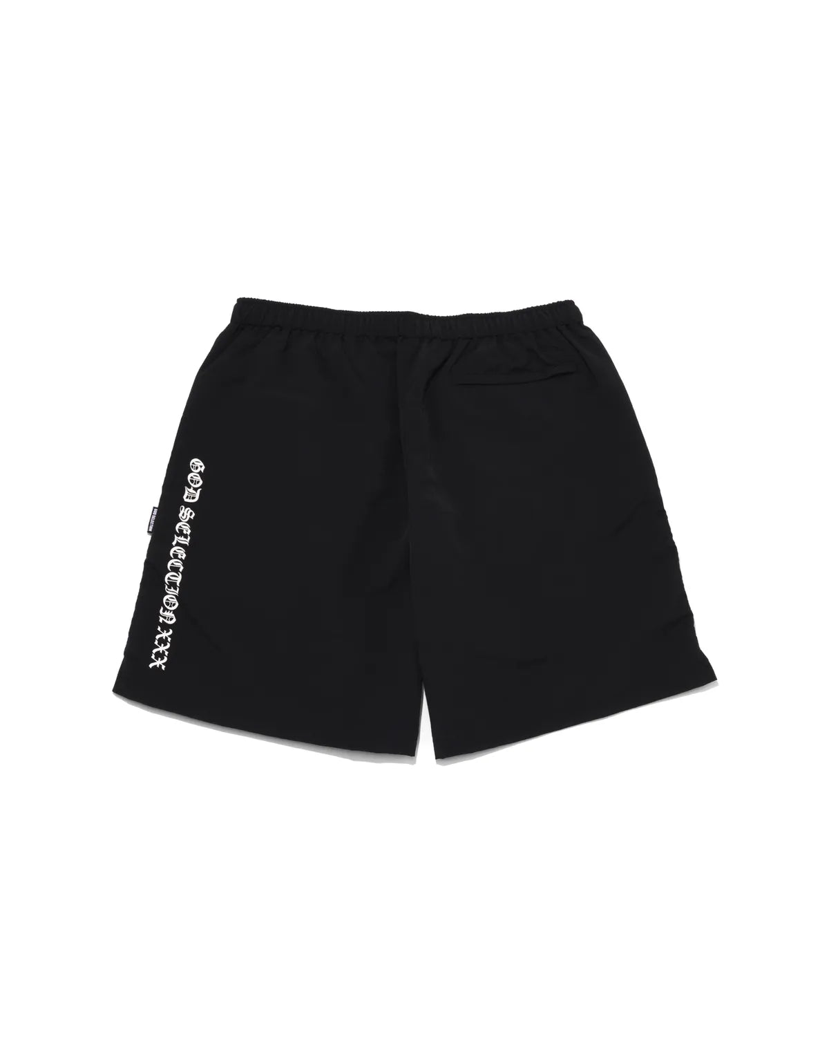 GOD SELECTION XXX / Back Gothic Logo Swim Shorts (GX-S26-SW-01)