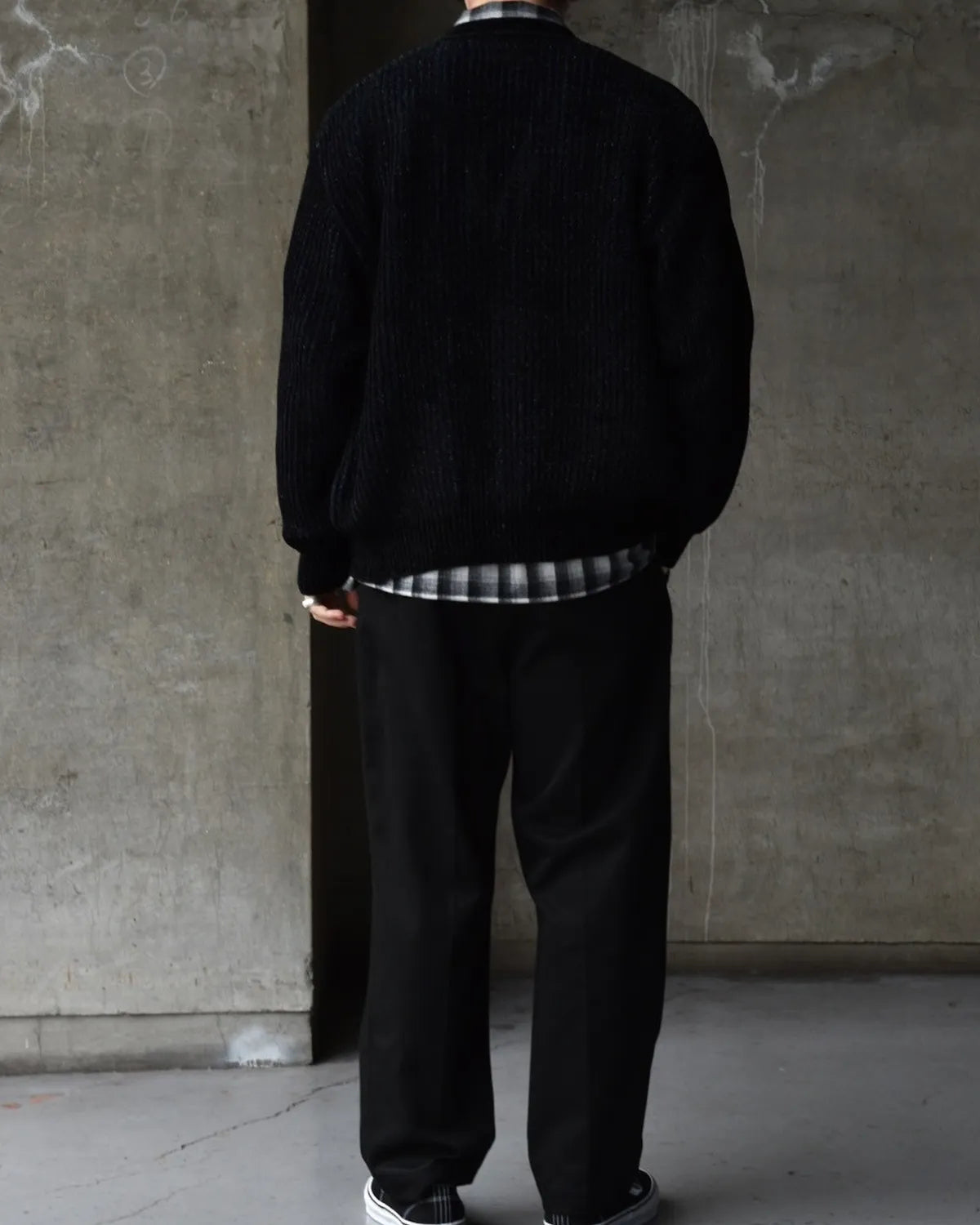 WACKO MARIA / GLITTER CARDIGAN (25FW-WMK-KN04)
