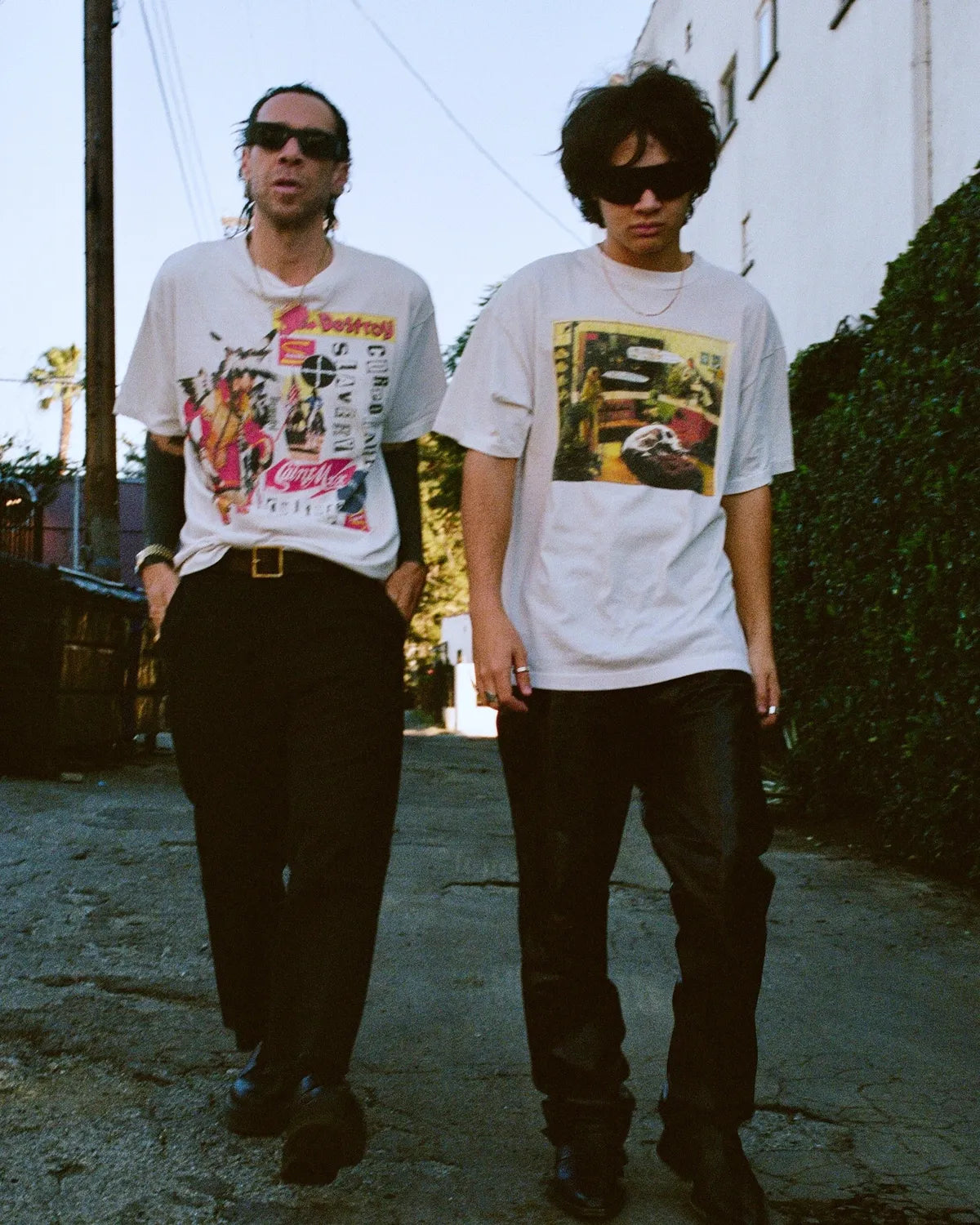 ©︎SAINT Mxxxxxx × Jamie Reid / JR_SS T-SHIRT / DESTROY (SM-MK8-0000-C03)