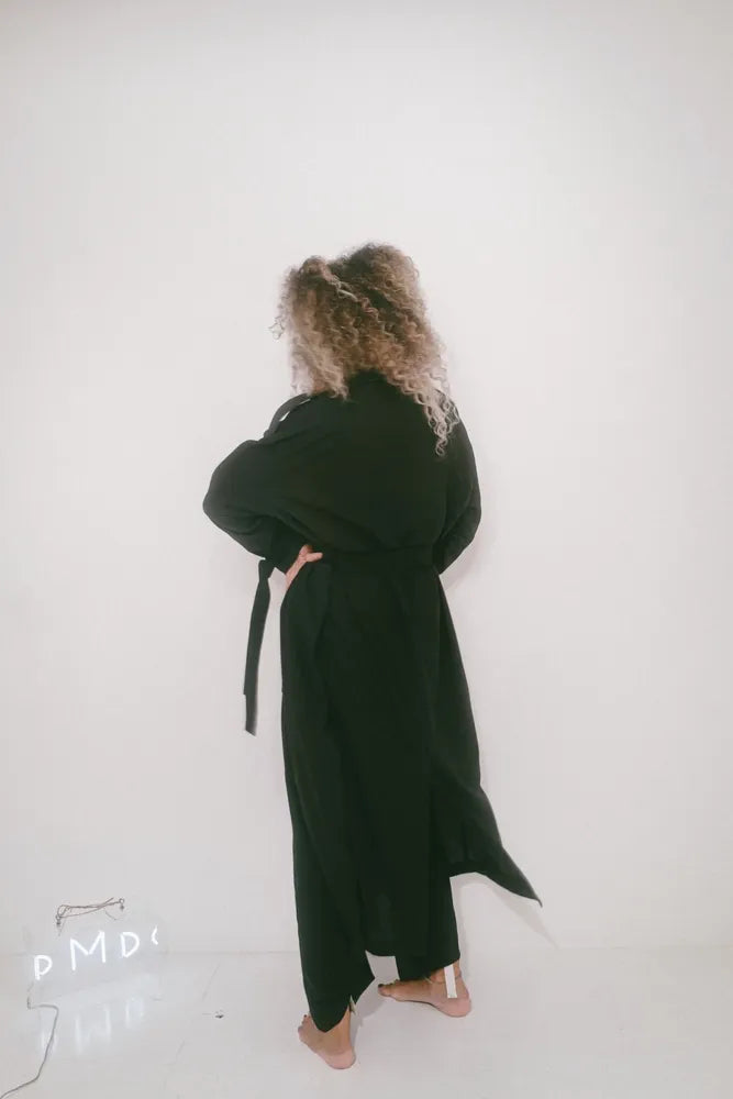 PASCAL MARIE DESMARAIS / ストックシルバーワンピ (KAHKI × BEIGE)
