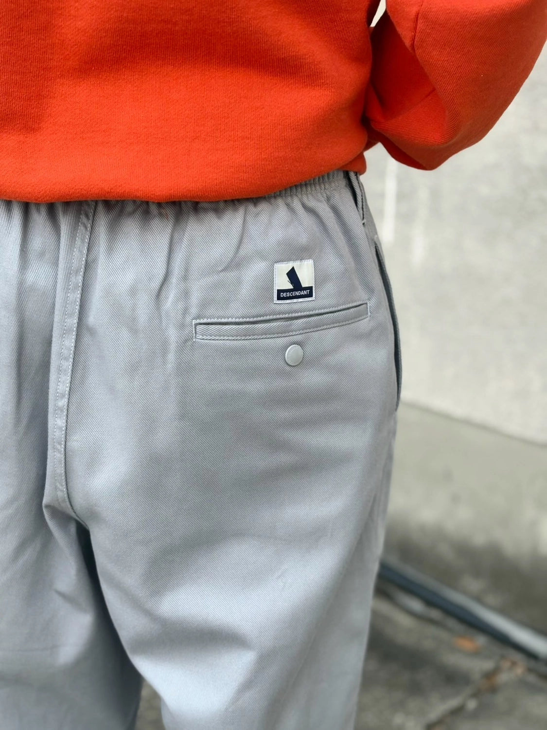 DESCENDANT / SHORE TWILL BEACH TROUSERS (251TQDS-PTM02)