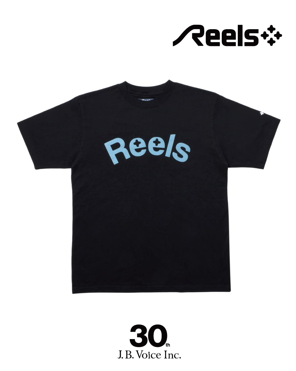 Reels / "CREW NECK TEE" J.B. Voice inc. EXCLUSIVE (RE25RG-KT010)