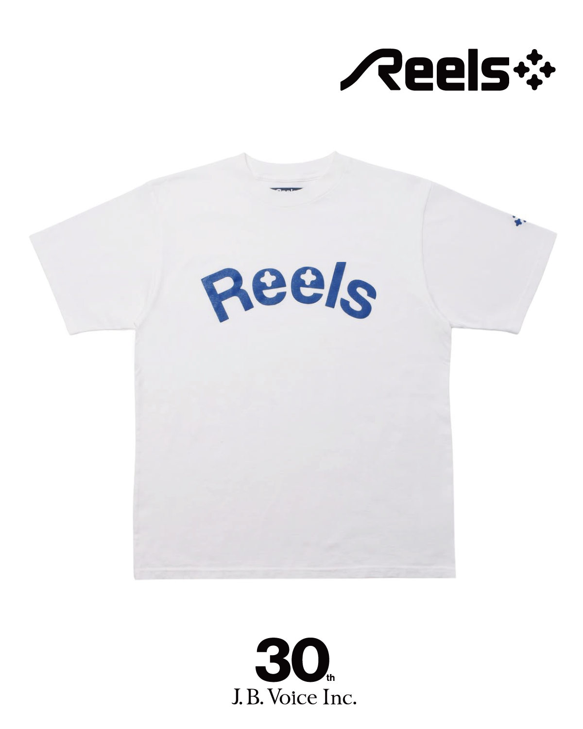 Reels / "CREW NECK TEE" J.B. Voice inc. EXCLUSIVE (RE25RG-KT010)