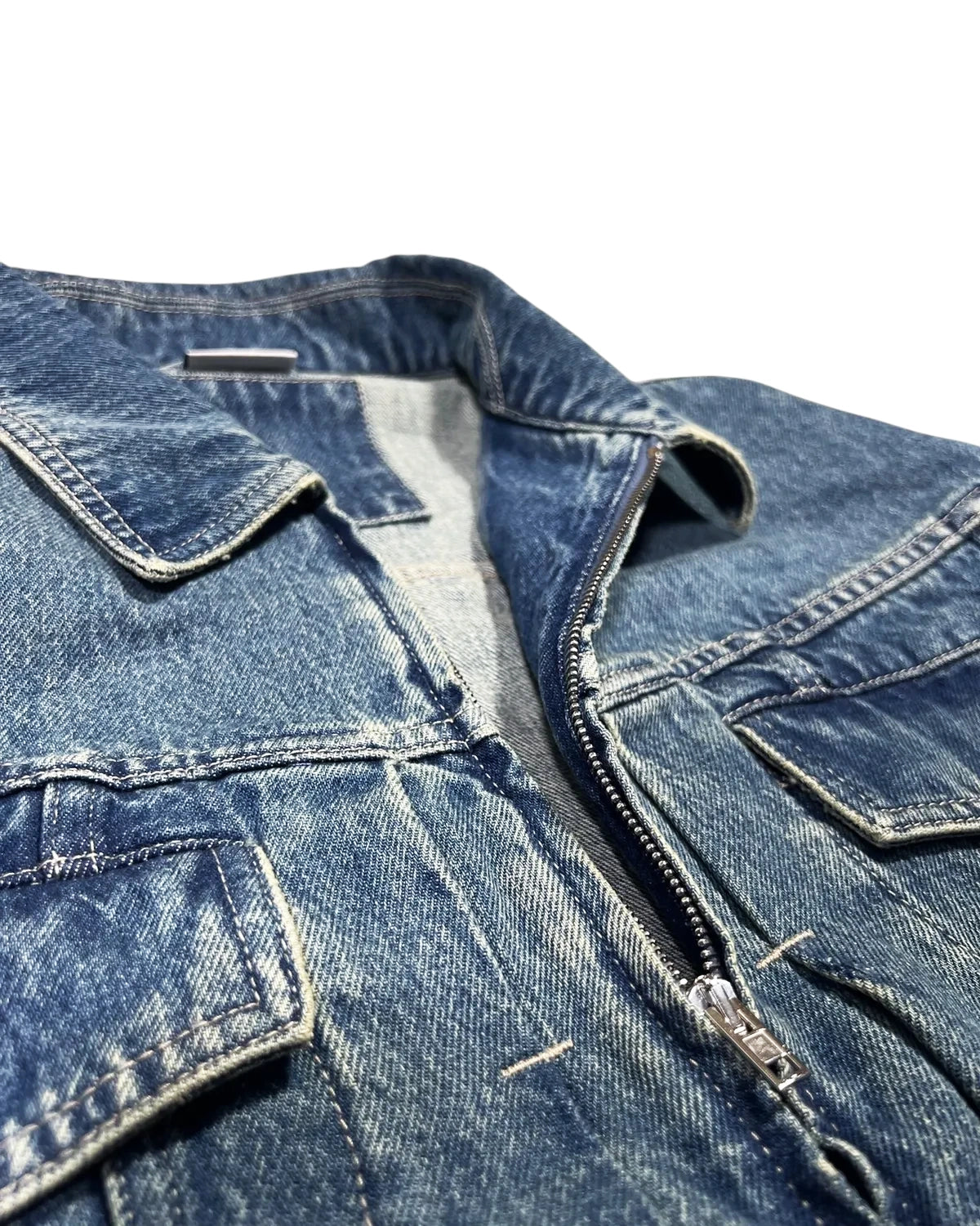 VETEMENTS / HIP-HOP DENIM JACKET (UH76DJ250VB)