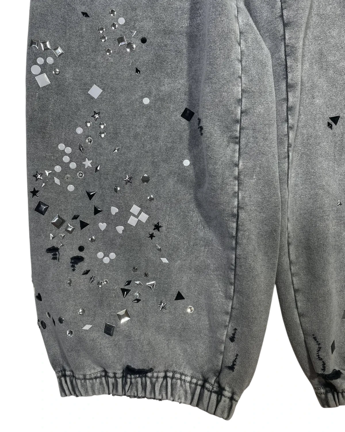 Maison MIHARA YASUHIRO / EMBELLISH BLEACH PANTS (A15PT563)