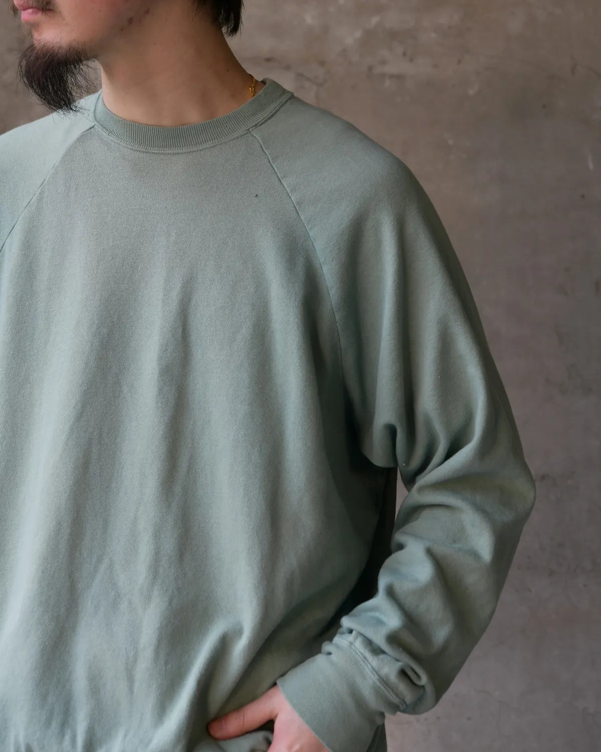A.PRESSE / Vintage Light Weight Sweatshirt (26SAP-05-09)