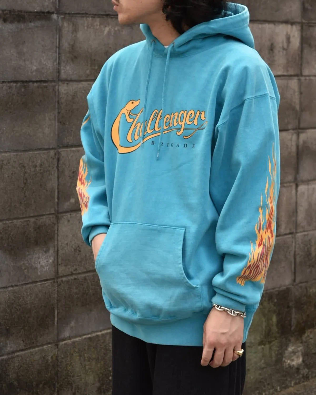 CHALLENGER / SNAKING LOGO HOODIE (CLG-SW 025-013)