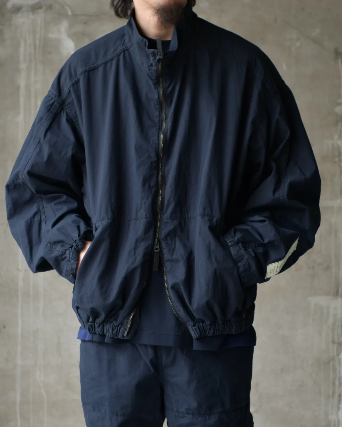 N.HOOLYWOOD TEST PRODUCT EXCHANGE SERVICE / STAND COLLAR JACKET (9261-BL09-005)