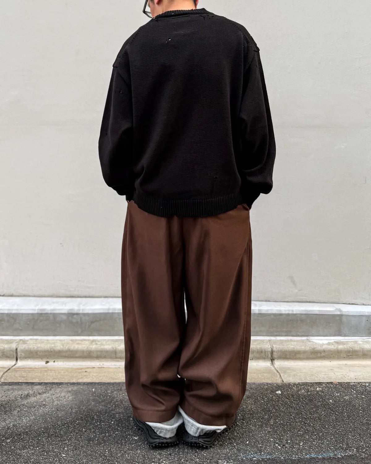 Maison MIHARA YASUHIRO / Don't Tag Me Jacquard Knit Sweater (A17SW521)