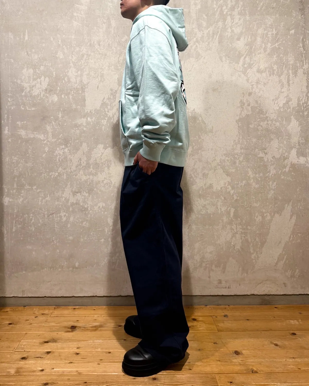 KENZO × Verdy / 'KENZO by Verdy' エンブロイド フ―ディー (FF55SW2714MC)