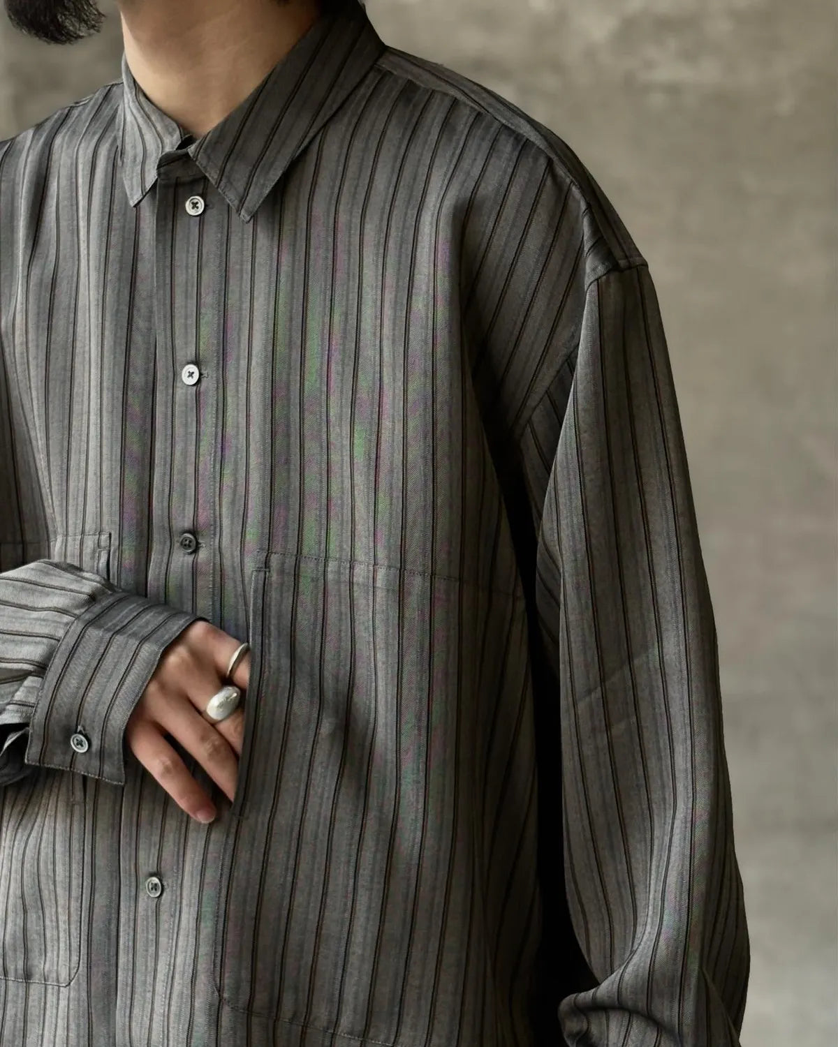 POLYPLOID / SHIRT JACKET B (B-5-001-064)