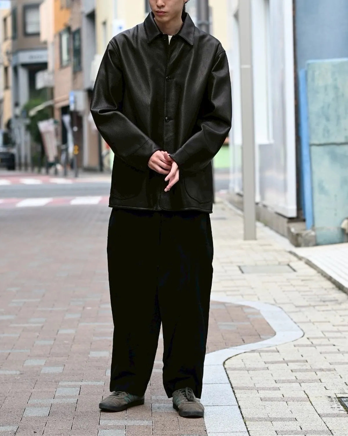 blurhms / Steer Leather Coverall (BHS25F002)