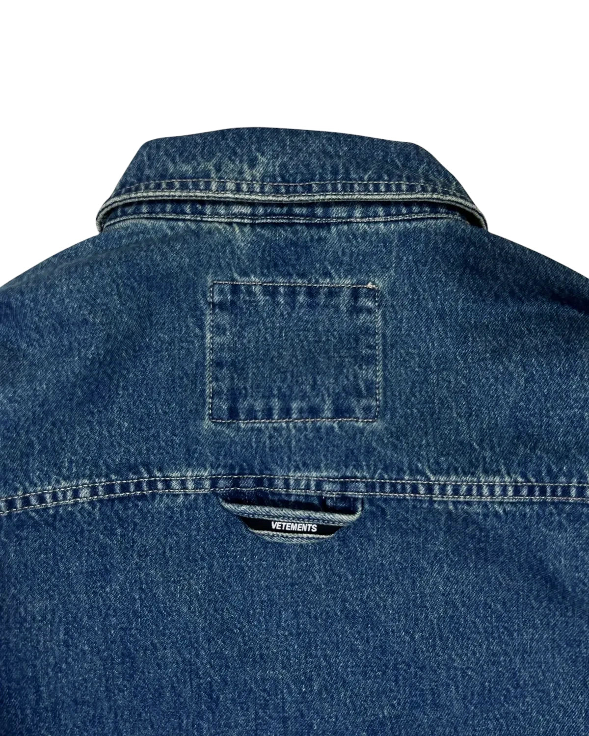 VETEMENTS / HIP-HOP DENIM JACKET (UH76DJ250VB)