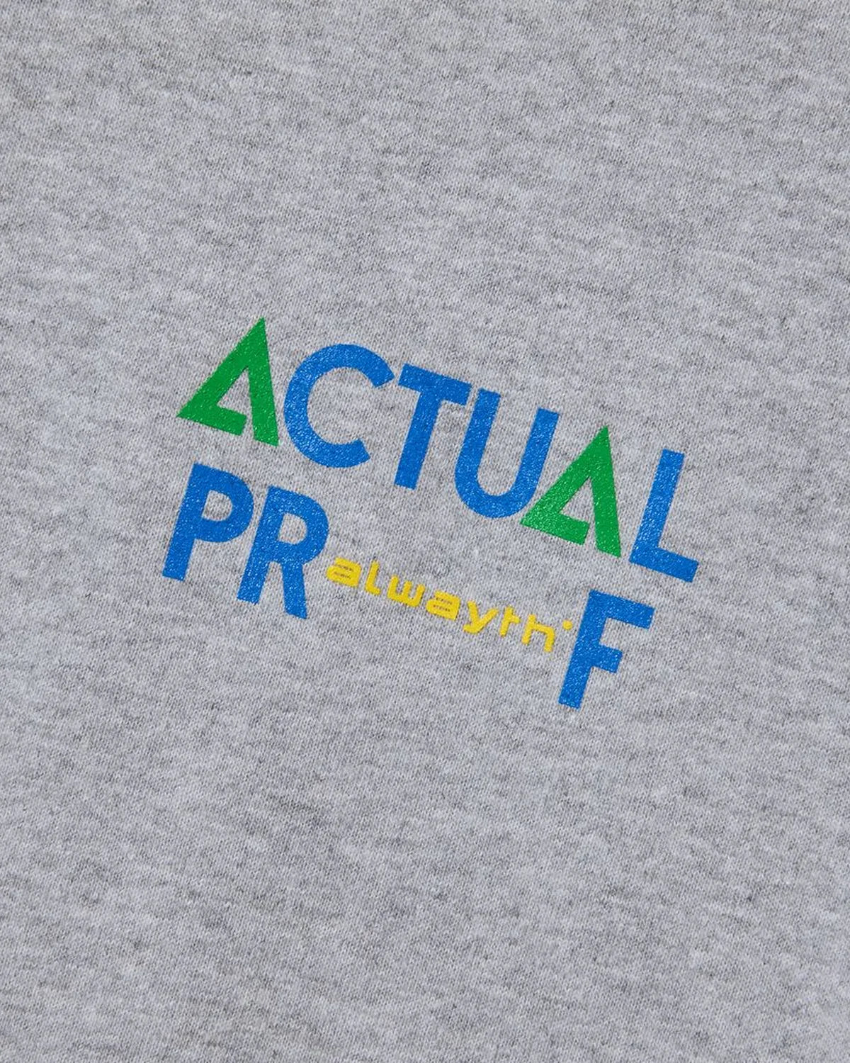 ALWAYTH / ACTUAL PROOF Tee (ALW262-001)