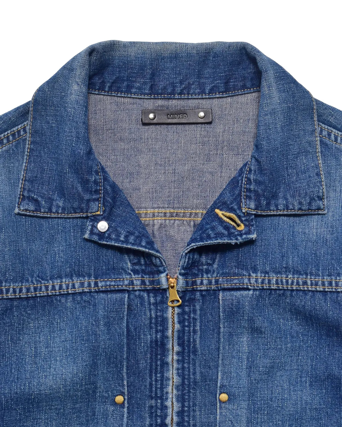 MINEDENIM / Grainy Denim Zipup GJKT (2604-8002)
