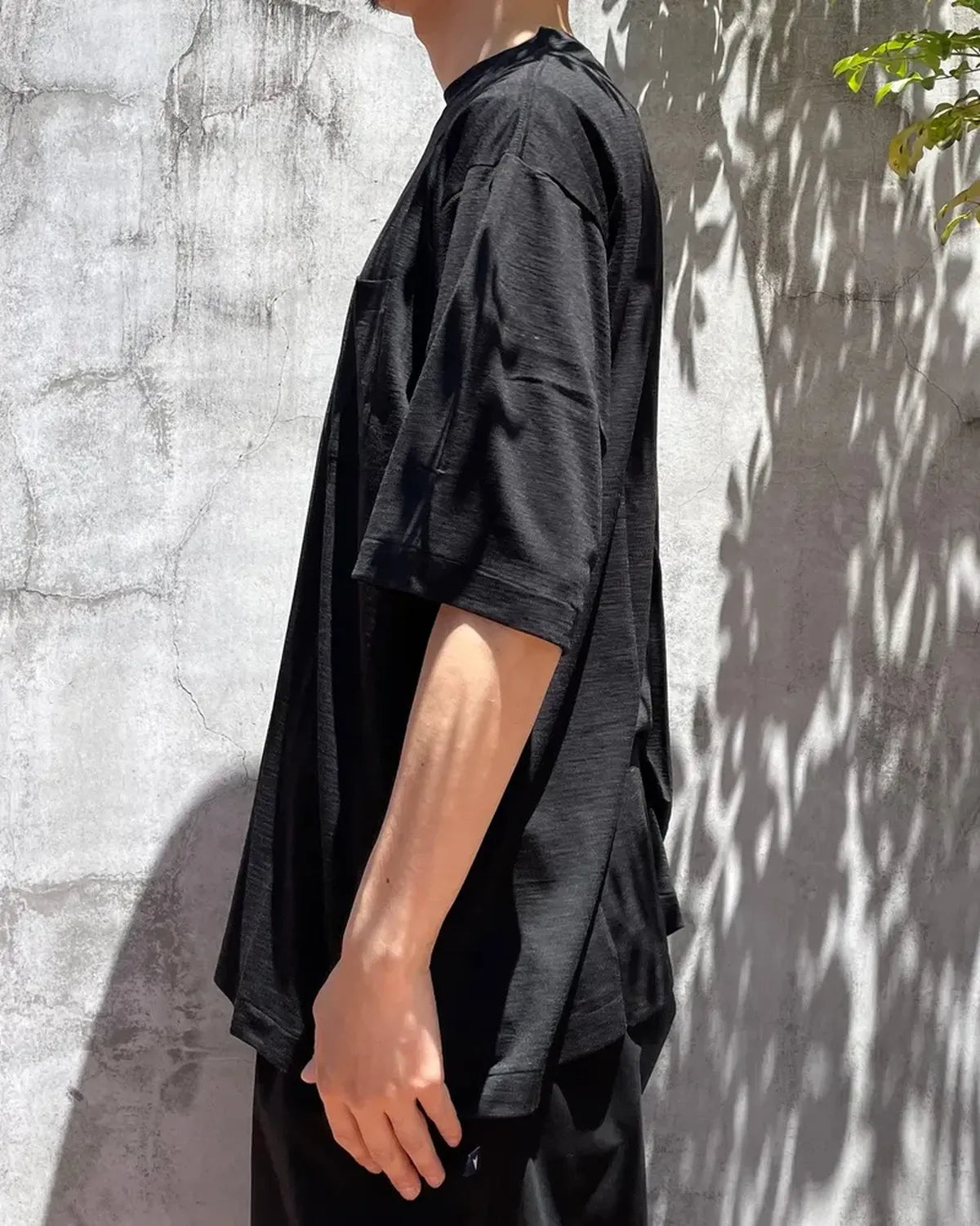 COMOLI / サマーウール 半袖Tシャツ (B01-05016)