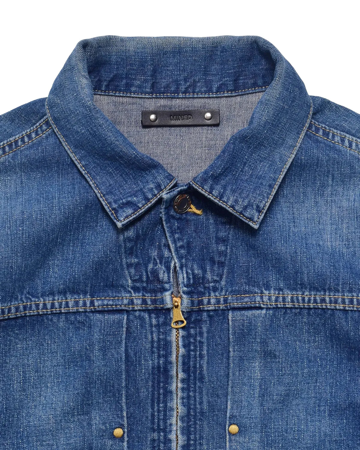MINEDENIM / Grainy Denim Zipup GJKT (2604-8002)