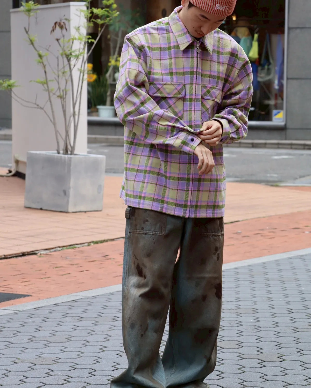 BoTT / Zip-Up Flannel Shirt