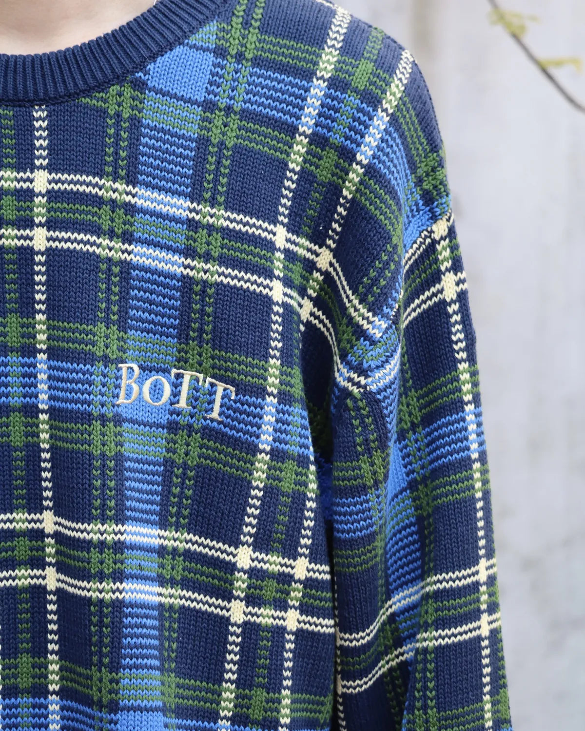 BoTT / Checked Knit