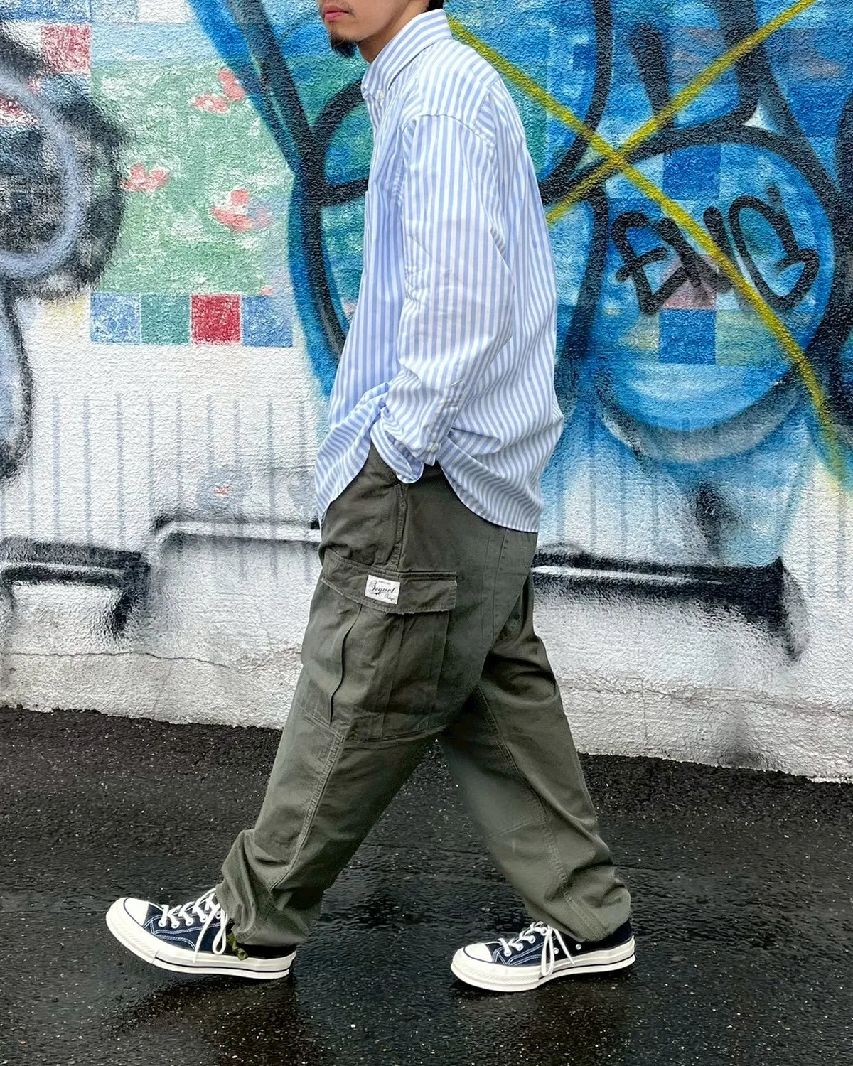 SEQUEL / FLY FRONT SHIRT (SQ-25AW-SH-03)