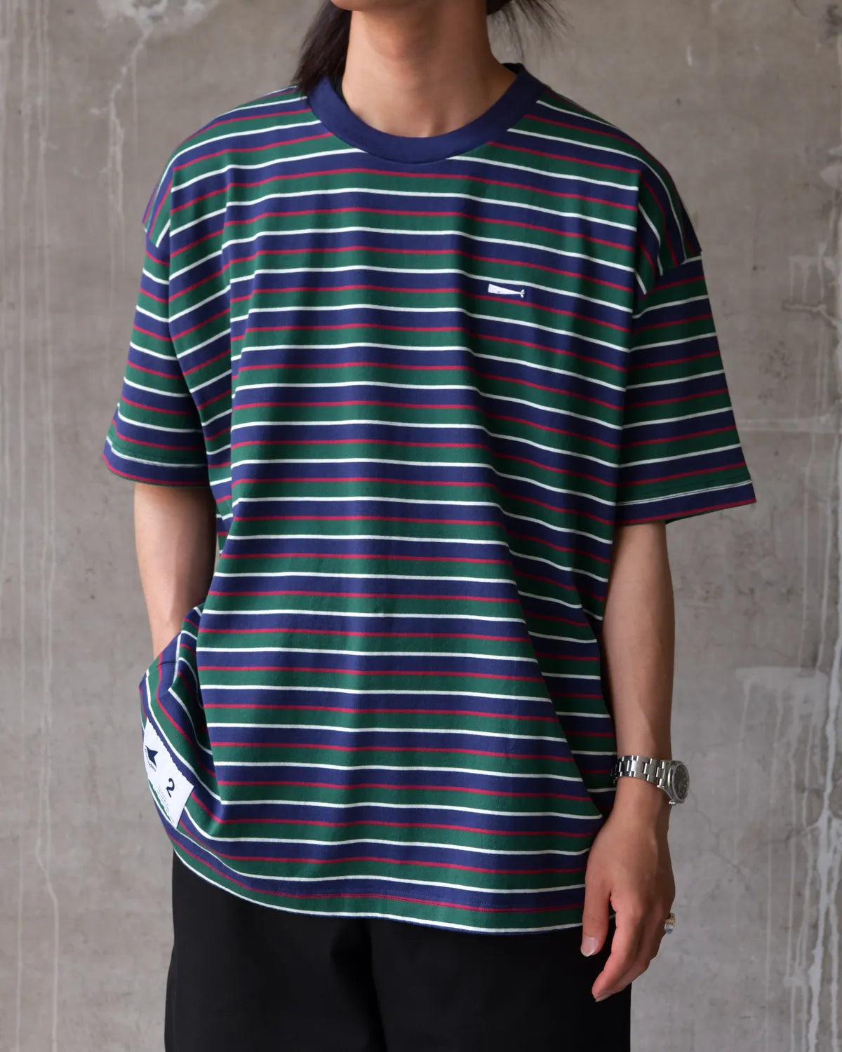 DESCENDANT / HORIZONTAL STRIPE SS (261ATDS-CSM28)