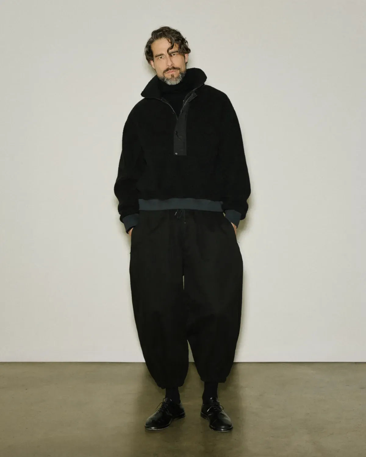 entire studios / SYSTEM HALF ZIP FLEECE JACKET (ESFW26ST02016)