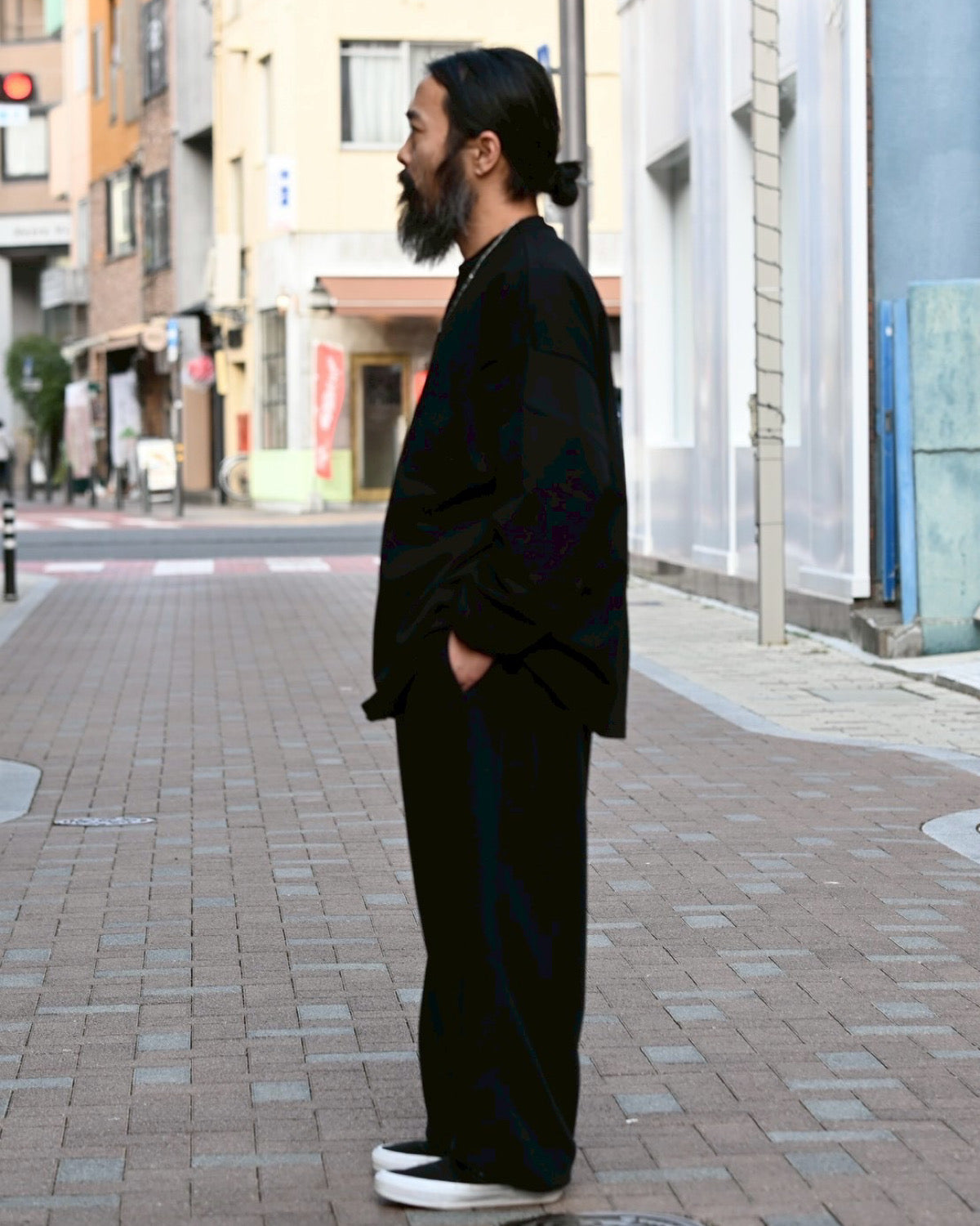 ANTIDOTE BUYERS CLUB / ASIC Heavy Weight Oversized L/S Tee (ABCSS26CT02)