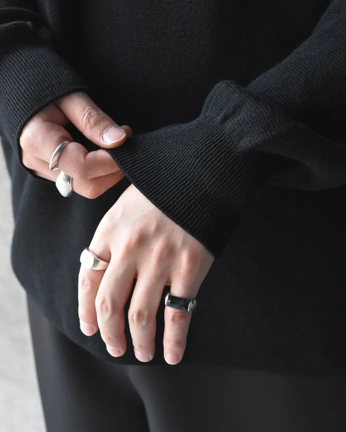 N.HOOLYWOOD COMPILE / CREWNECK KNIT (2252-KT05-042)