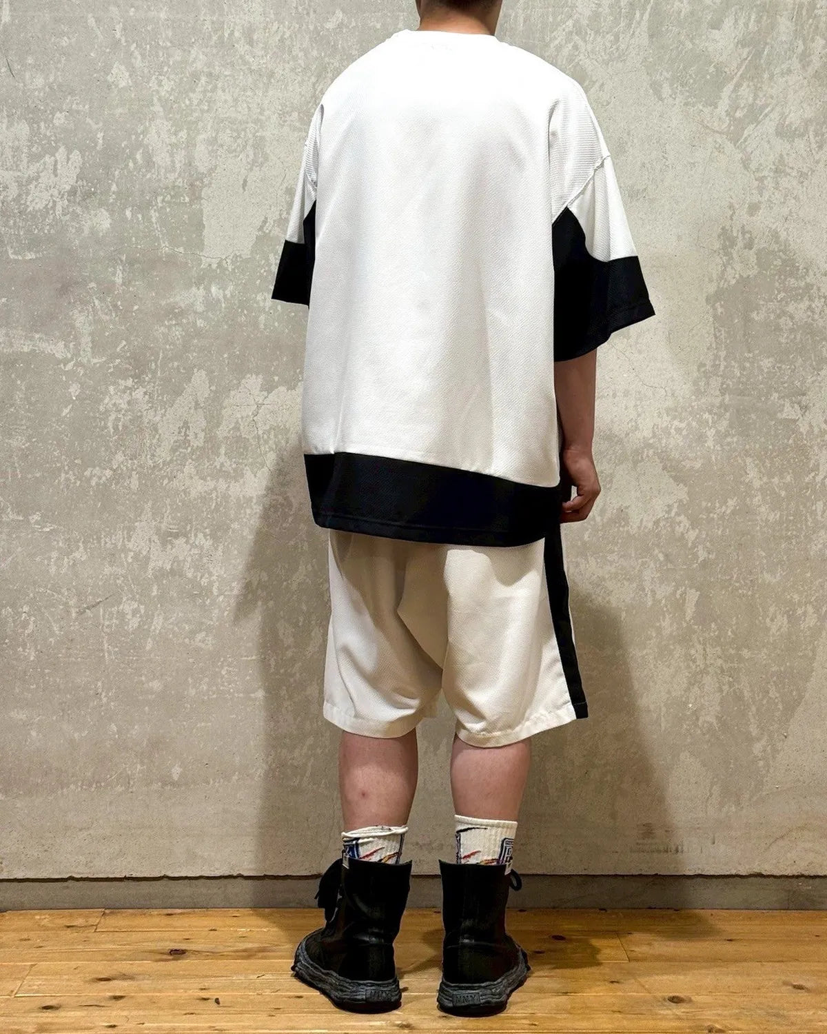 TIGHTBOOTH / COLLEGE DOBBY SHORTS (00009402)