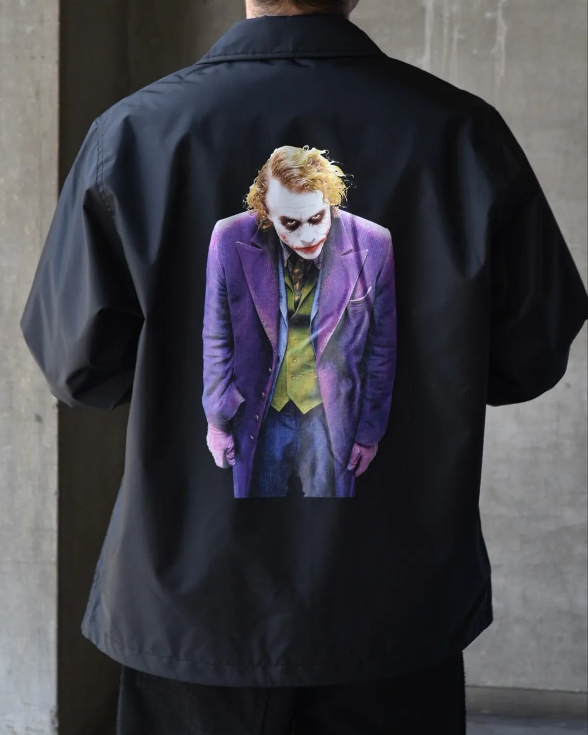 WACKO MARIA × THE DARK KNIGHT TRILOGY / COACH JACKET -TYPE-1- (TDKT-WM-BL01)
