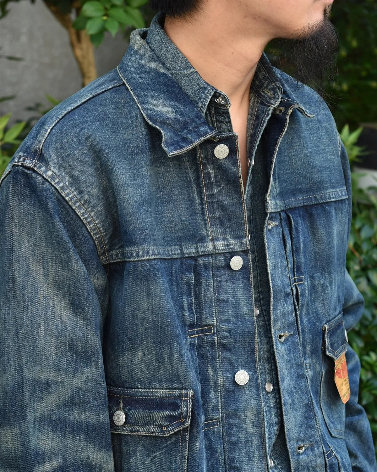 RRL / ウエストビュー デニム トラッカー ジャケット (MNRROTW16020151)