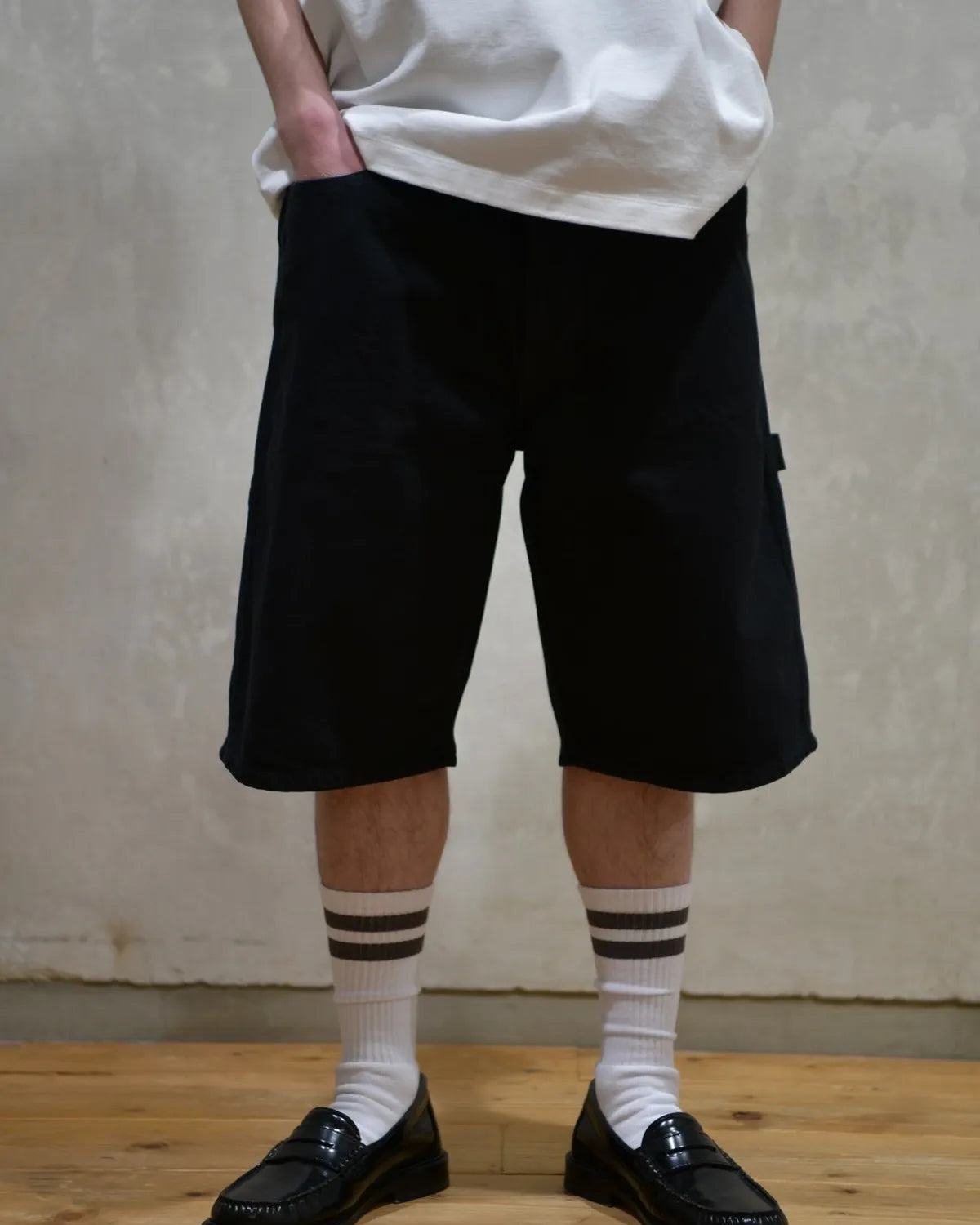 vowels / OVERDYED PAINTER SHORTS (VO-26SS-PT044)