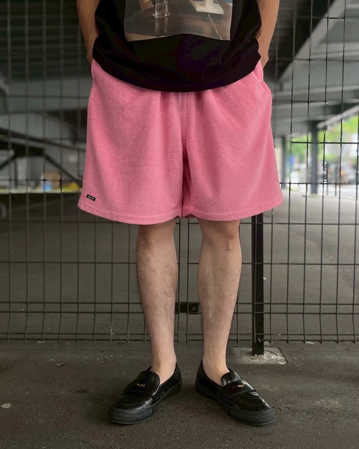 GOD SELECTION XXX / PILE BOARD SHORTS (GX-S25-SP-05)