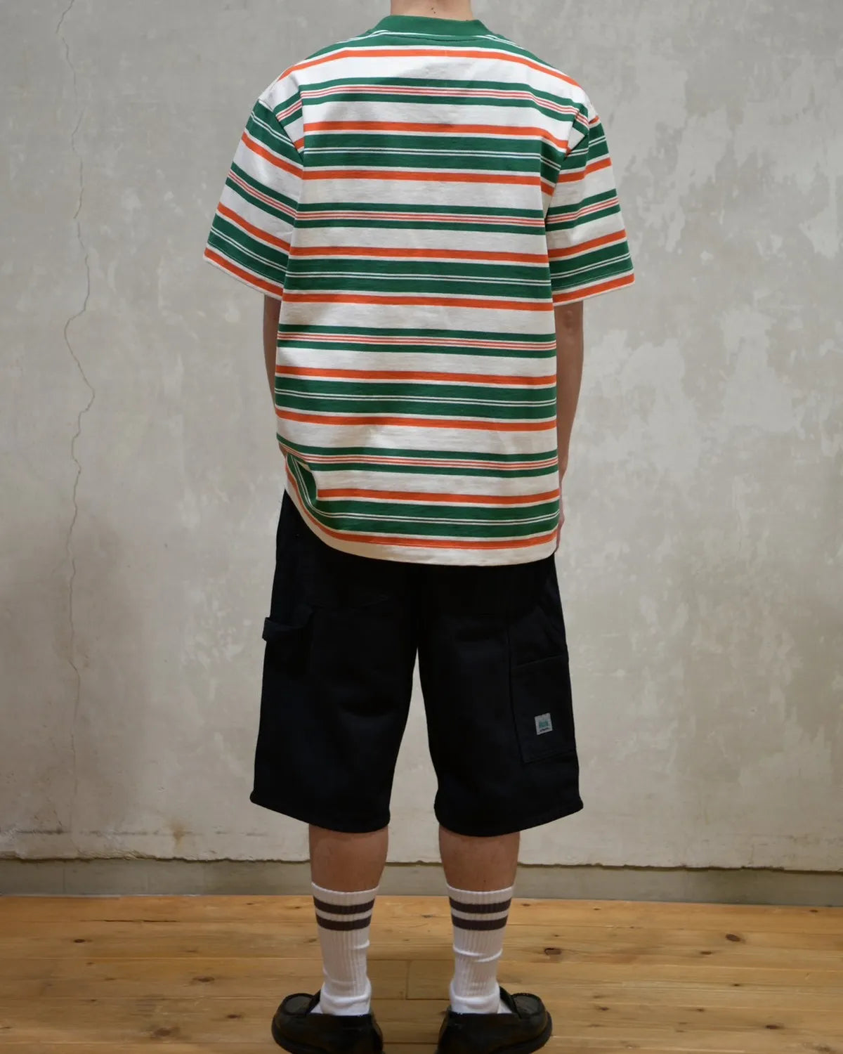 vowels / S/S STRIPE TEE (VO-26SS-T004)