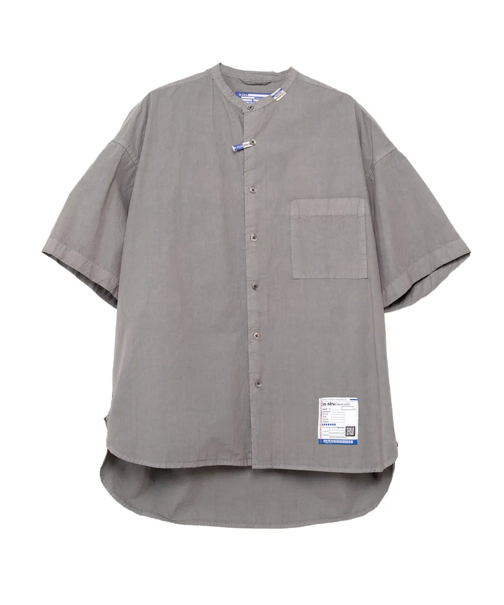Maison MIHARA YASUHIRO / Typewriter cloth Half-sleeve Shirt (I12SH013)