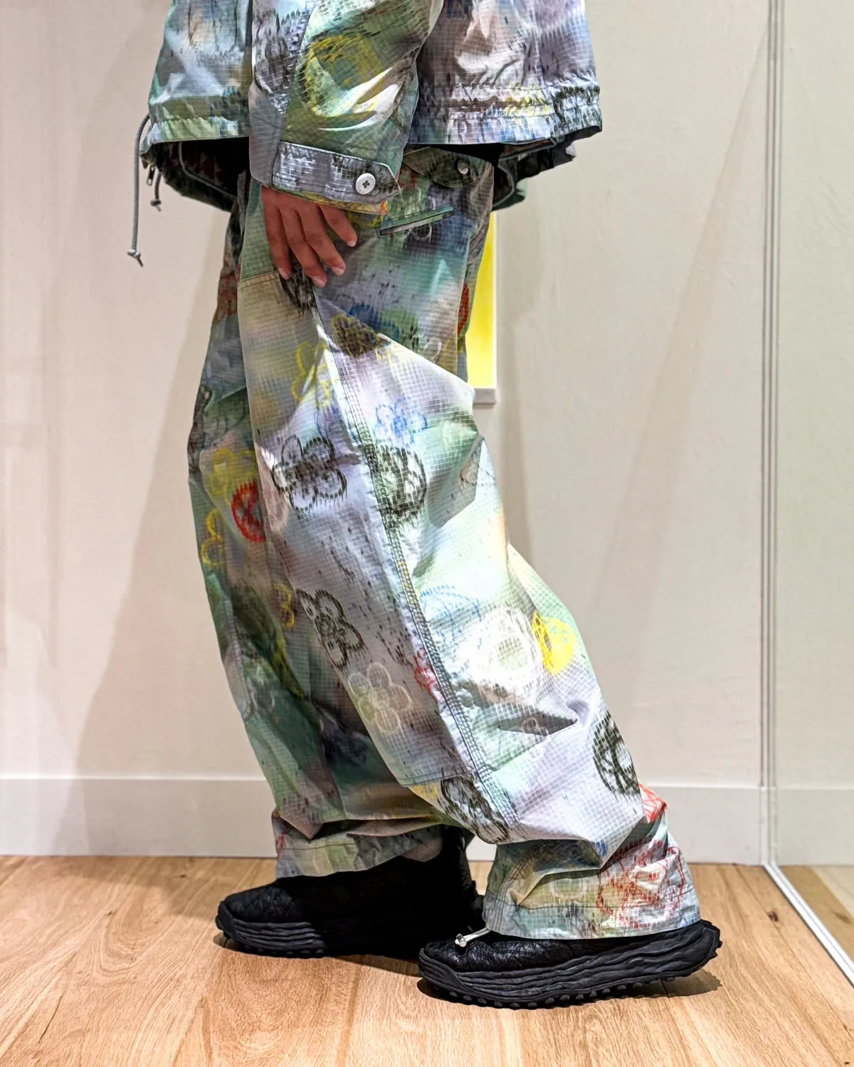 KENZO / 'KENZO X FUTURA 2000' DOUBLE KNEE PANTS (FF65PA247912)