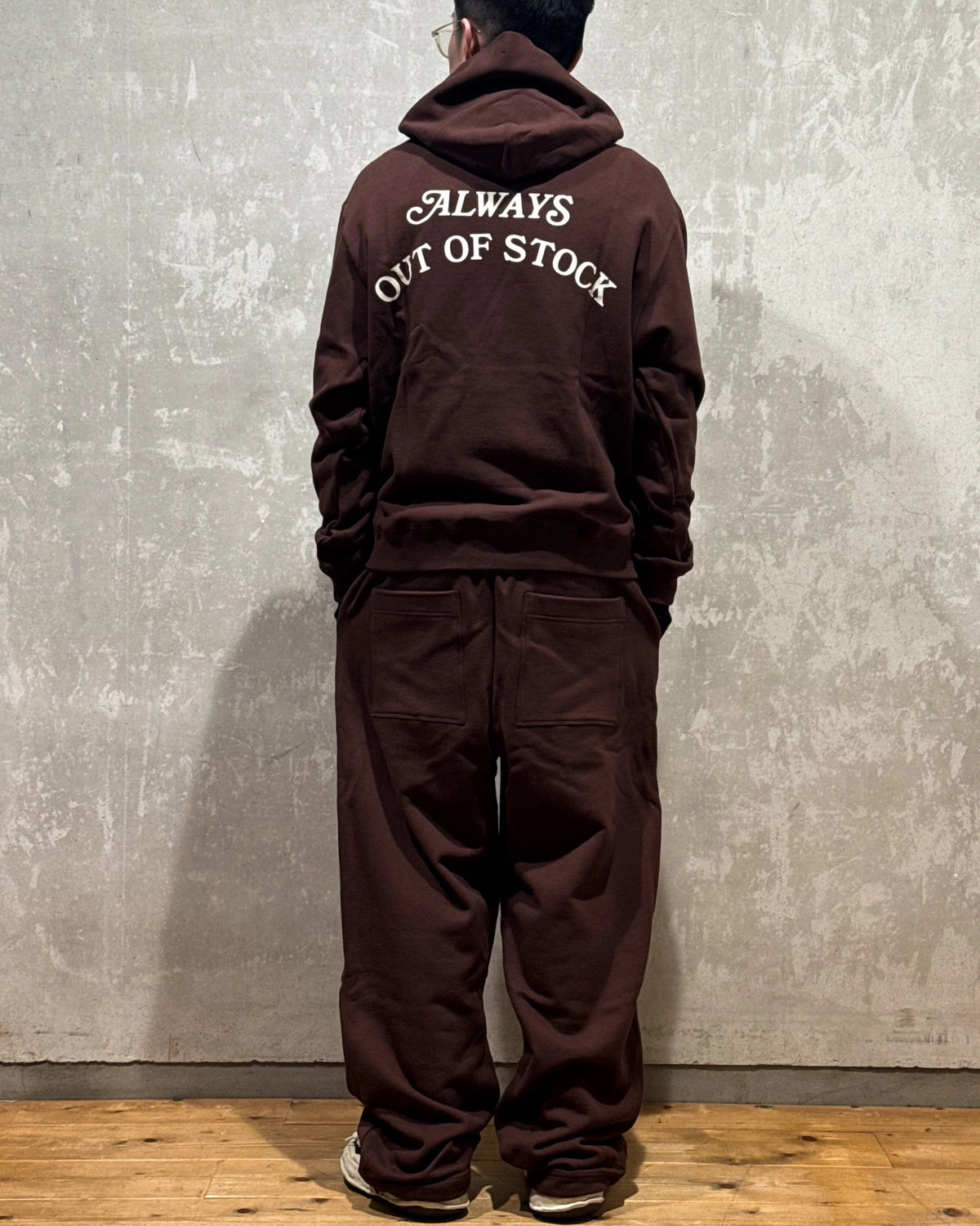 ALWAYS OUT OF STOCK / BASIC LOGO HOODIE (HA-325203213)
