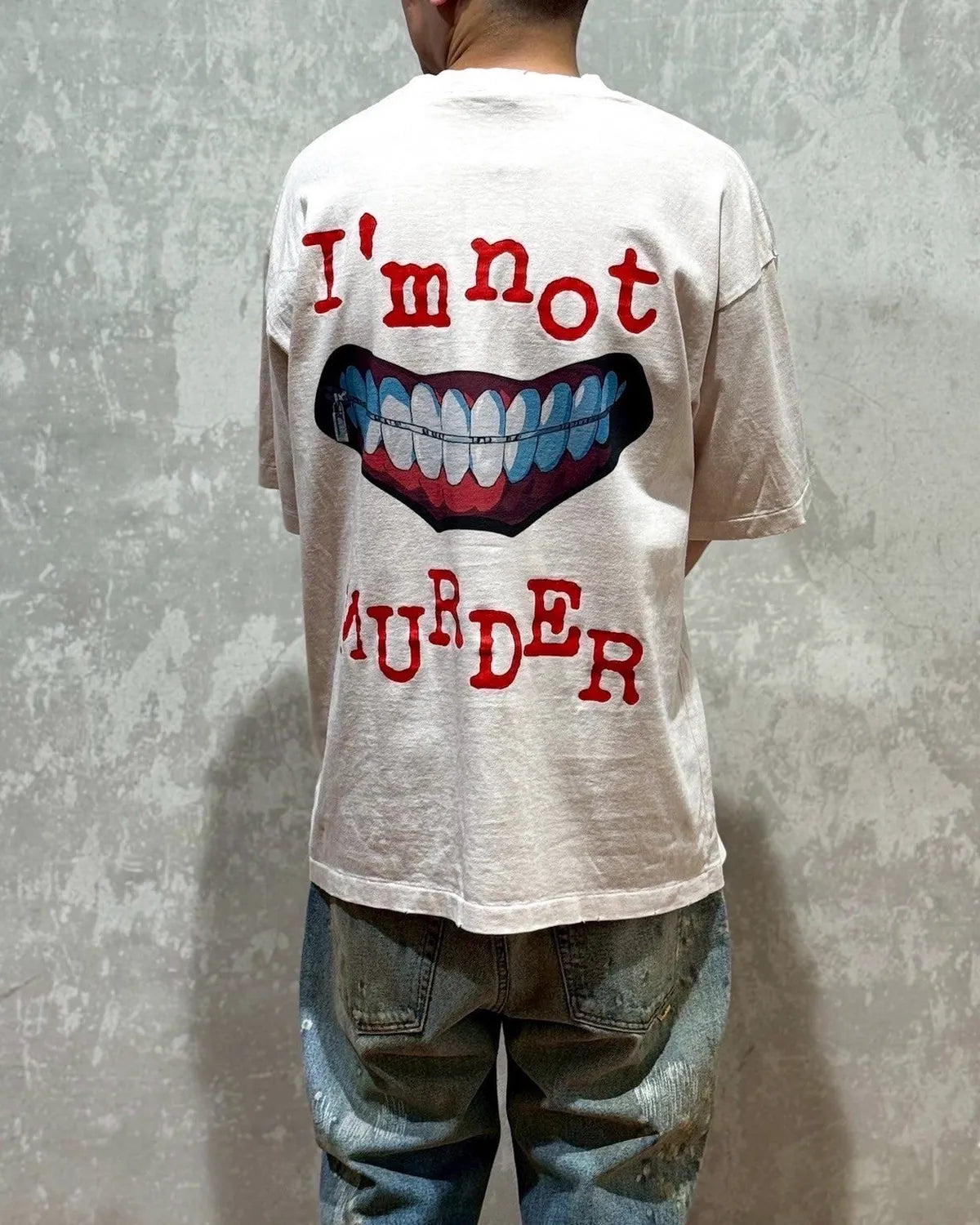 THE SUGAR PUNCH × 東京喰種 / S/S T-Shirt -KANEKI MASK (TTGM25SM001)