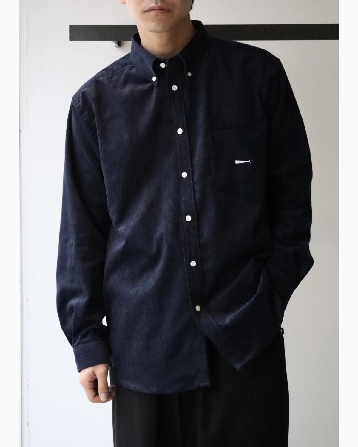 DESCENDANT / PALM CORDUROY LS SHIRT (262CPDS-SHM04)